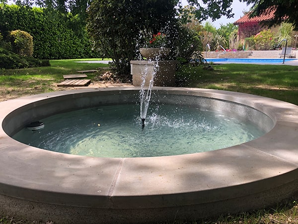 Fontaine restauration